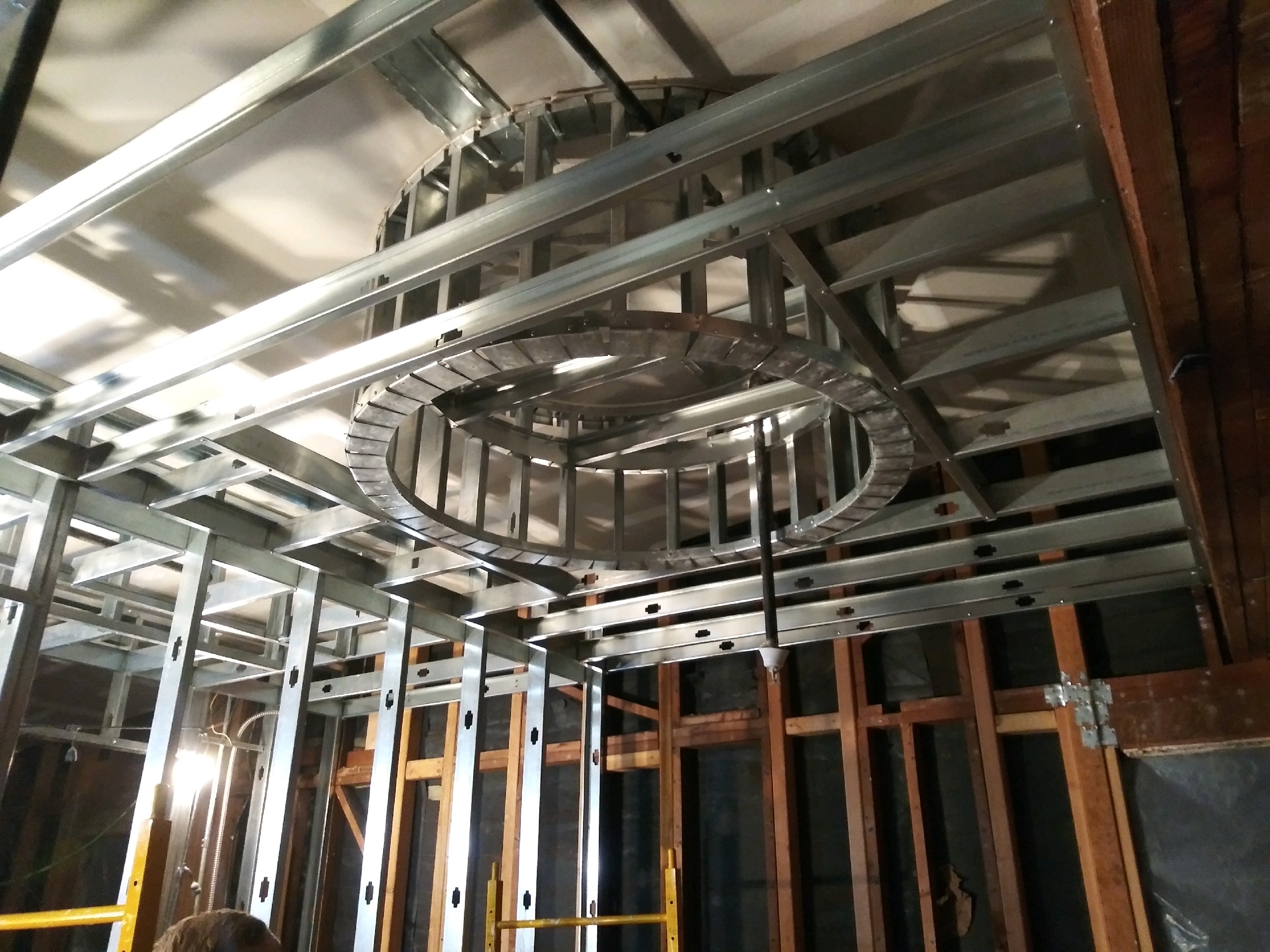 Image of Steel Stud Framing construction, Sierra Drywall Inc, Steel Stud Framing
