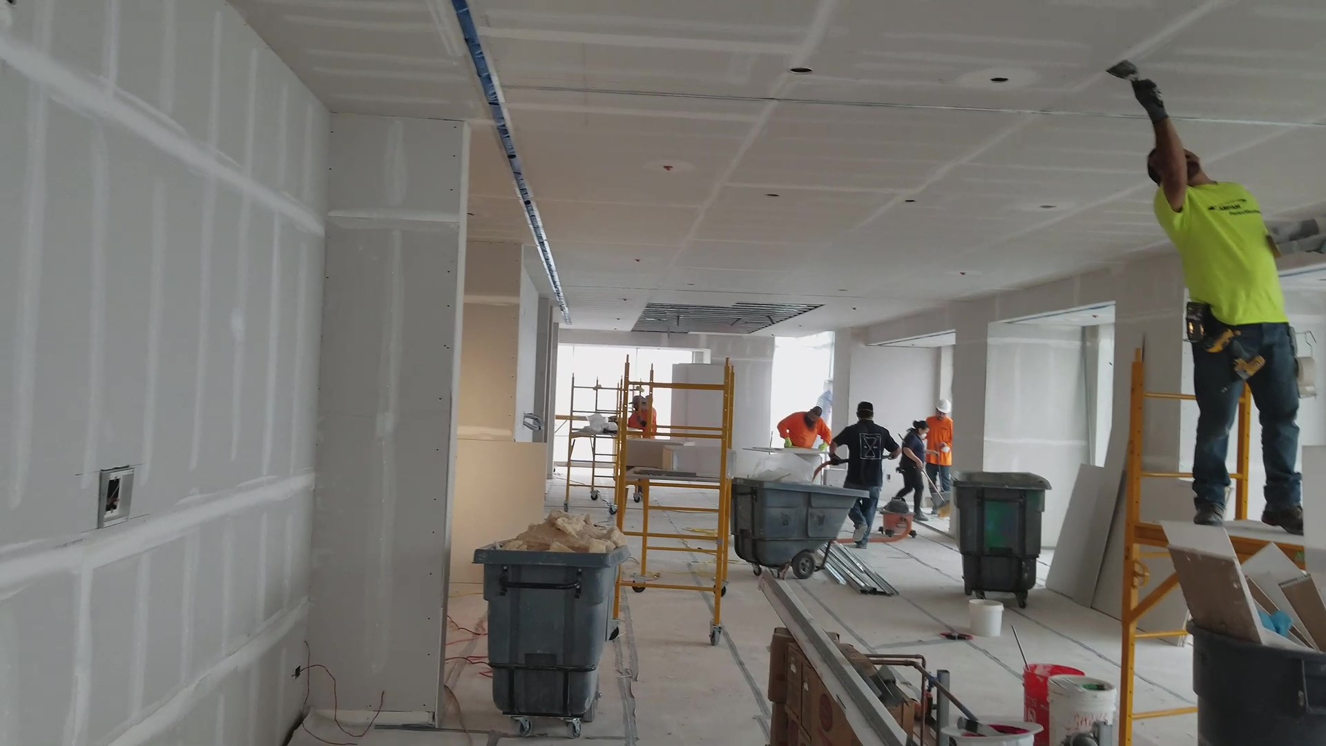 Image of residential drywall construction, Sierra Drywall Inc, Steel Stud Framing